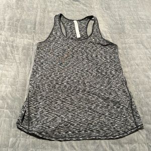 Lululemon Tank Top, Razorback, Black, Size 4